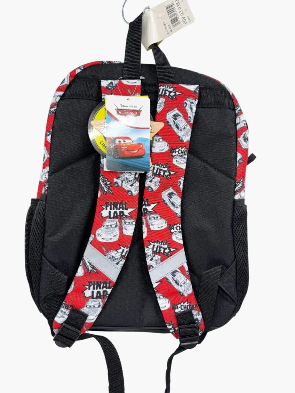 NEW Cars Lightning McQueen Light Up Backpack